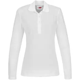 Ladies Long Sleeve Elemental White